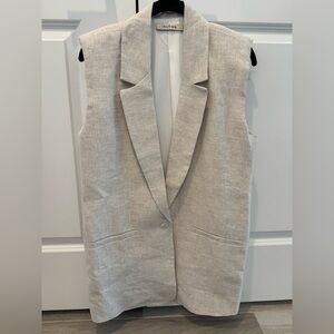 The Femm Linen Vest